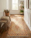 Bazaar Chic Collection Area Rug -  Fez Runner Ivory and Gold  lifestyle 48