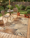 Seaside Blooms Collection Area Rug -  Avalon Rectangle Multi  lifestyle 22