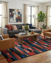 Urban Terrace Collection Area Rug -  Courtyard Rectangle Multi  lifestyle 24