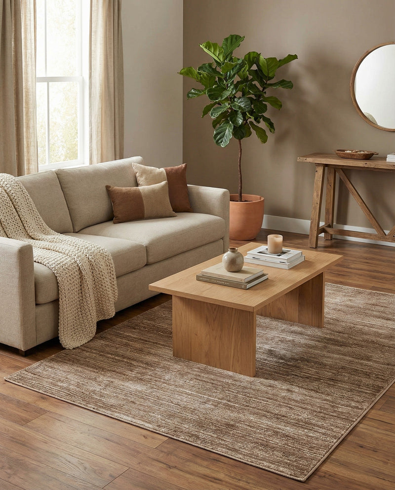 Bloomsbury Elegance Collection Area Rug -  Kensington (Beige) Rectangle Beige  lifestyle 10