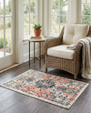 Savannah Elegance Collection Area Rug -  Azalea Rectangle Pink  lifestyle 47