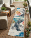 Urban Terrace Collection Area Rug -  Arbor Runner Multi  lifestyle 49