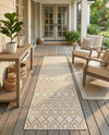 Urban Oasis Rugs Collection Area Rug -  Boulevard (Beige) Runner Beige  lifestyle 37