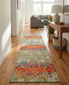 Urban Terrace Collection Area Rug -  Terrace Runner Multi  lifestyle 51
