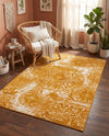 Riviera Elegance Collection Area Rug -  Monaco (Yellow) Rectangle Yellow  lifestyle 28