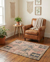 Savannah Threads Collection Area Rug -  Sonoran Rectangle Antique Red  lifestyle 3