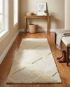 Trellis Wool Collection Area Rug - Vineyard Runner Ivory  lifestyle 28