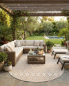 Urban Oasis Rugs Collection Area Rug -  Boulevard (Beige) Oval Beige  lifestyle 32