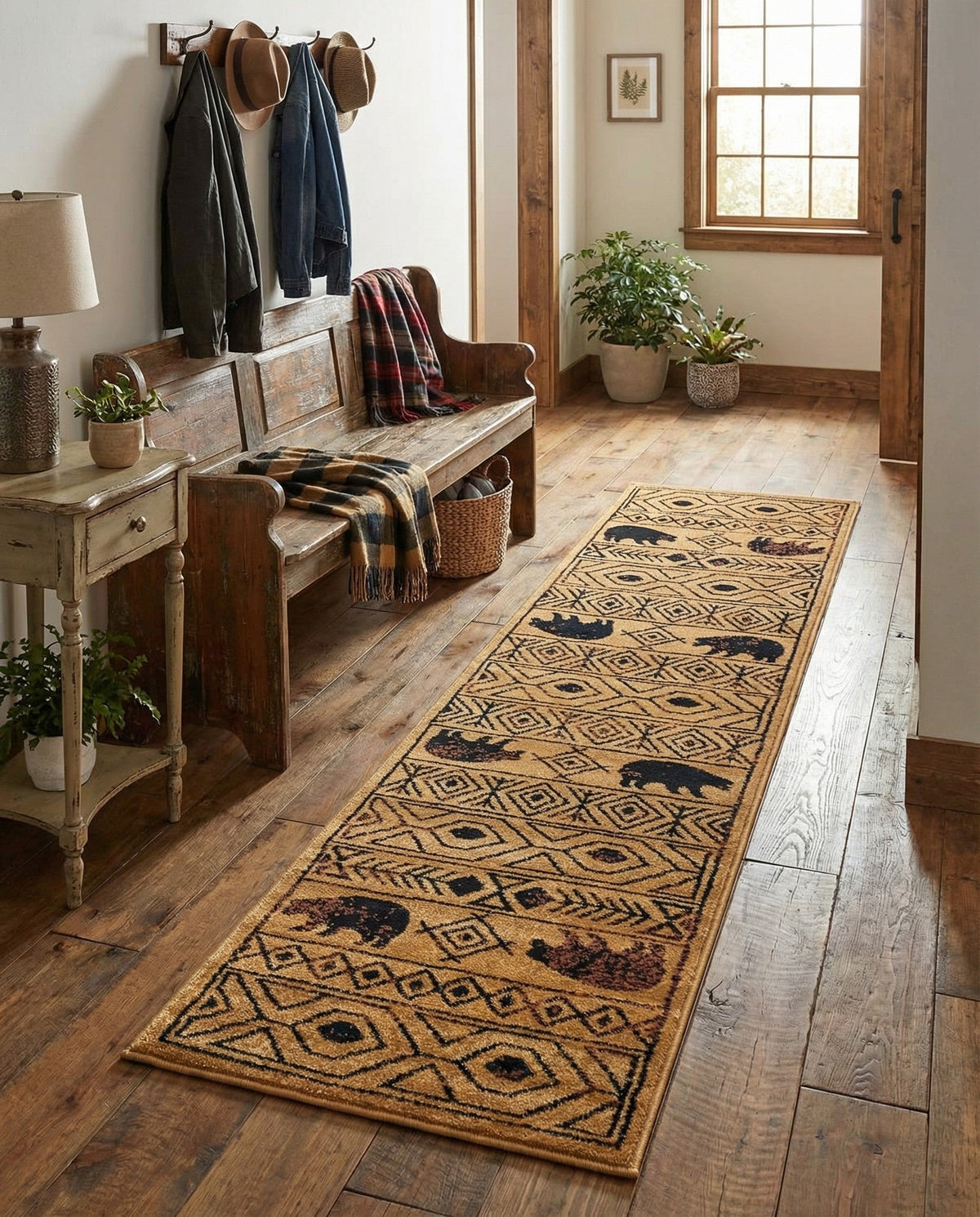 Frontier Trails Collection Area Rug -  Sedona Runner Cedar  lifestyle 64