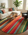 Urban Terrace Collection Area Rug -  Canopy Round Multi  lifestyle 25