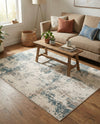 Gobi Sands Collection Area Rug -  Shapotou Rectangle Beige  lifestyle 6