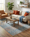 Coastal Haven Collection Area Rug -  Oceania Rectangle Multi  lifestyle 16