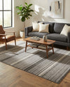 Jewel Oasis Collection Area Rug - Sapphire (Gray) Rectangle Gray  lifestyle 19