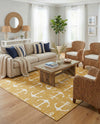 Seaside Haven Rugs Collection Area Rug - Sapphire (Yellow) Rectangle Yellow  lifestyle 16