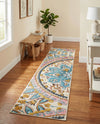 Patio Heritage Collection Area Rug - Tuscany Runner Multi  lifestyle 51
