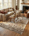 Andes Summit Collection Area Rug -  Huascarán Rectangle Chocolate Brown  lifestyle 9