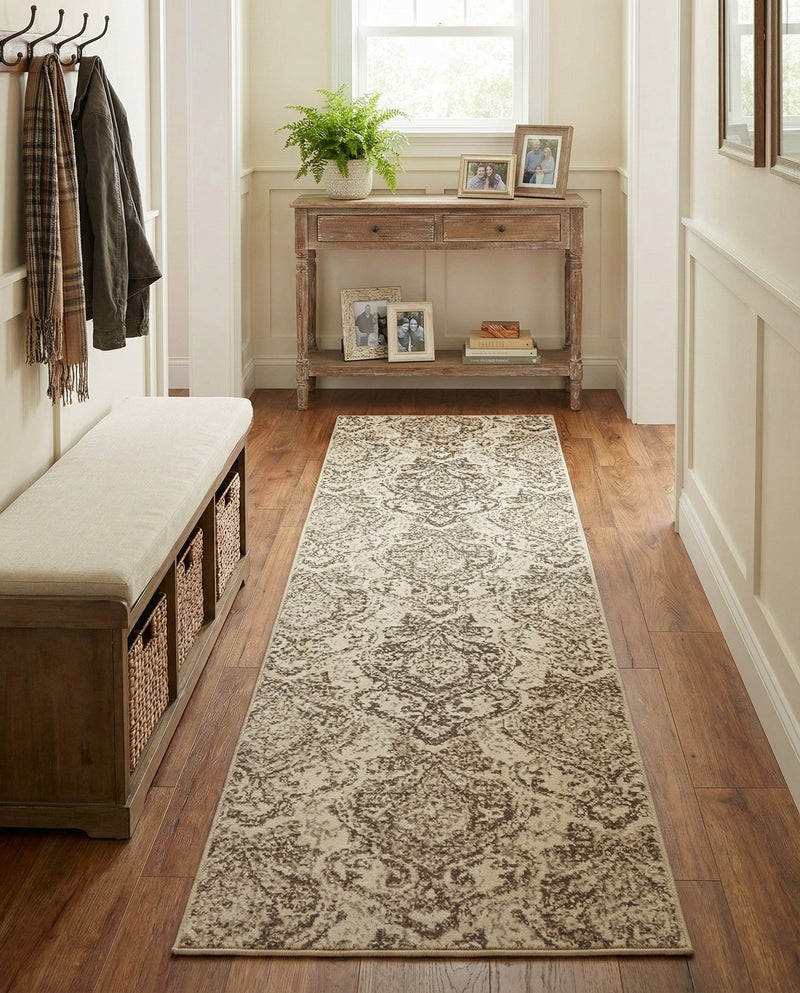 Gobi Sands Collection Area Rug -  Hami Runner Beige  lifestyle 31