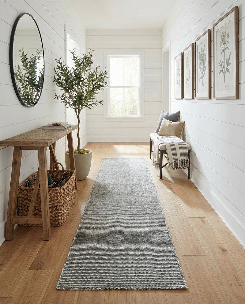 Jill Zarin Sedona Oasis Outdoor Collection Area Rug - Coconino (Silver Stars) Runner Silver Stars  lifestyle 22