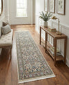 Persian Elegance Collection Area Rug -  Kerman (Ivory) Runner Ivory  lifestyle 34
