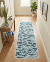 Seaside Haven Rugs Collection Area Rug -  Harbor Runner Blue  lifestyle 23