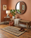 Savannah Sojourn Collection Area Rug -  Limpopo Rectangle Brown  lifestyle 12