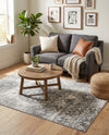 Riviera Elegance Collection Area Rug -  Monaco (Gray) Rectangle Gray  lifestyle 15