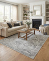 Bloomsbury Elegance Collection Area Rug - Mayfair Rectangle Gray  lifestyle 14
