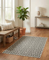 Urban Oasis Rugs Collection Area Rug -  Rooftop (Charcoal Gray) Rectangle Charcoal Gray  lifestyle 3