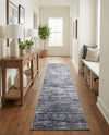 Sahara Essence Collection Area Rug - Oasis (Gray) Runner Gray  lifestyle 42