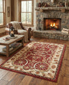 Frontier Trails Collection Area Rug -  Onyx Rectangle Red  lifestyle 61