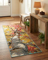 Seaside Blooms Collection Area Rug - Eden Runner Multi  lifestyle 18