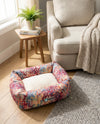 Luxury Pet Lounge Collection Pet Bed -  Lair Rectangle Multi  lifestyle 5
