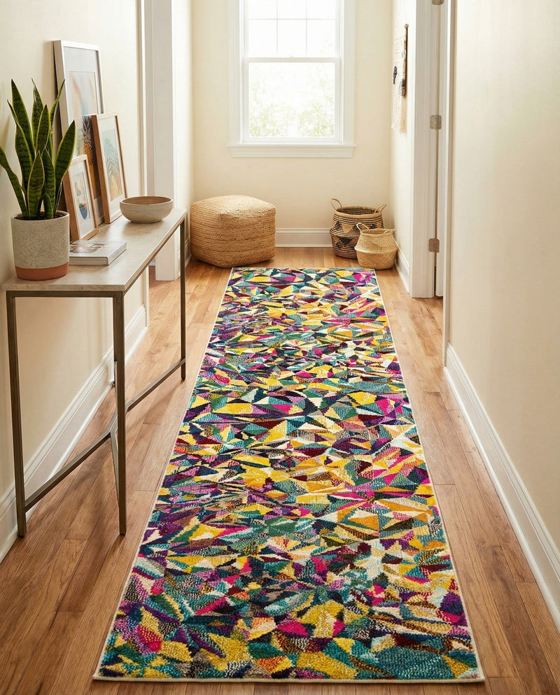 Marrakesh Elegance Collection Area Rug -  Toubkal Runner Multi  lifestyle 59