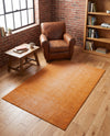 Soho Elegance Collection Area Rug - Chelsea (Salmon) Rectangle Salmon  lifestyle 18