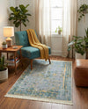 Caribbean Breeze Collection Area Rug -  Calypso Rectangle Gray  lifestyle 6
