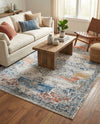 Mykonos Manor Collection Area Rug -  Tinos (Multi) Rectangle Multi  lifestyle 18