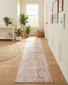Cambridge Classics Collection Area Rug -  Pembroke (Pink) Runner Pink  lifestyle 71