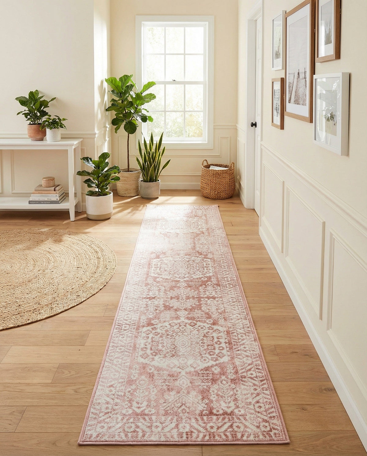 Cambridge Classics Collection Area Rug -  Pembroke (Pink) Runner Pink  lifestyle 71