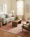 Woven Seaside Jute Collection Area Rug - Savannah (Light Pink) Rectangle Light Pink  lifestyle 4