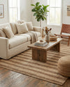 Woven Seaside Jute Collection Area Rug - Nantucket Rectangle Natural Ivory  lifestyle 19