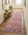 Heritage Elegance Collection Area Rug -  Alhambra Runner Red  lifestyle 71