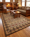 Chelsea Elegance Collection Area Rug -  Brompton (Brown) Rectangle Brown  lifestyle 47