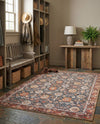 Heritage Elegance Collection Area Rug -  Himeji Rectangle Navy Blue  lifestyle 14