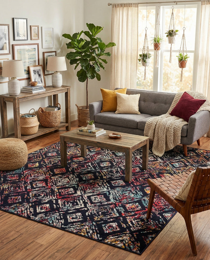 Brighton Terrace Collection Area Rug -  Ovingdean Rectangle Multi  lifestyle 8