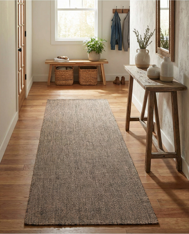 Seaside Serenity Collection Area Rug - Veranda (Light Brown) Runner Light Brown  lifestyle 39