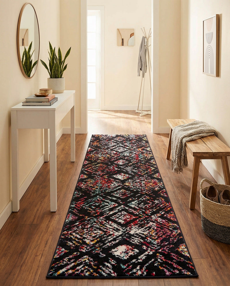 Brighton Terrace Collection Area Rug -  Ovingdean Runner Multi  lifestyle 46