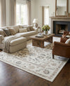Adriana Terrace Collection Area Rug -  Positano (Ivory) Rectangle Ivory  lifestyle 10