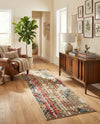 Outdoor Marrakesh Collection Area Rug -  Agadir Runner Multi Beige  lifestyle 55