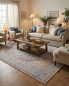 Heritage Elegance Collection Area Rug -  Schonbrunn Rectangle Cream  lifestyle 19