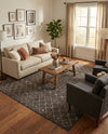 Savannah Pergola Collection Area Rug -  Pergola (Charcoal Gray) Rectangle Charcoal Gray  lifestyle 27